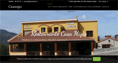 Desktop Screenshot of casamigio.es